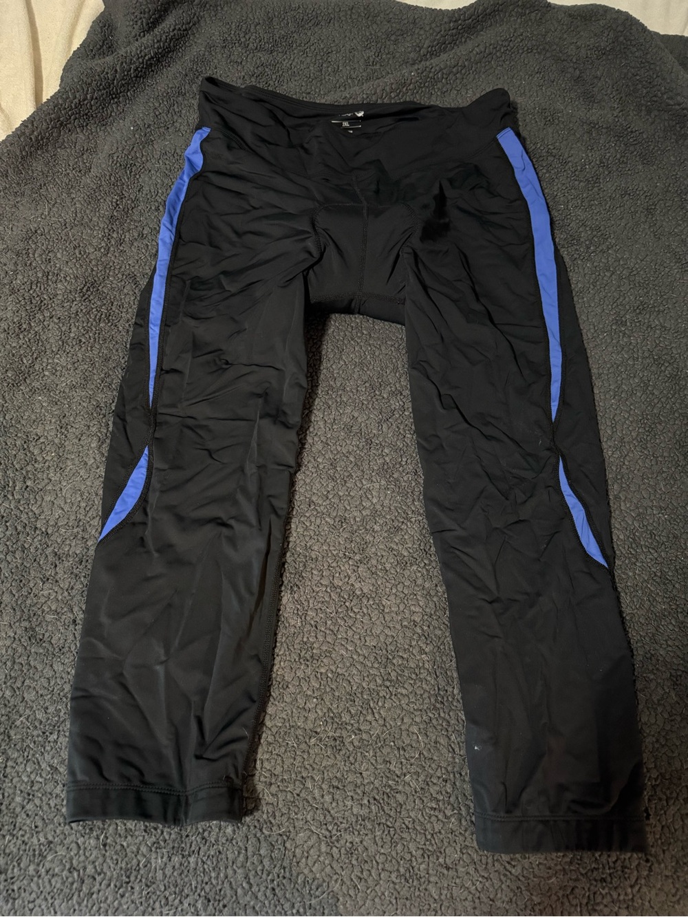 Baleaf Black cycling leggings with padded bottom